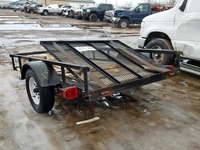 4YMUL0813DM018669 - 2013 UTILITY TRAILER BLACK photo 4