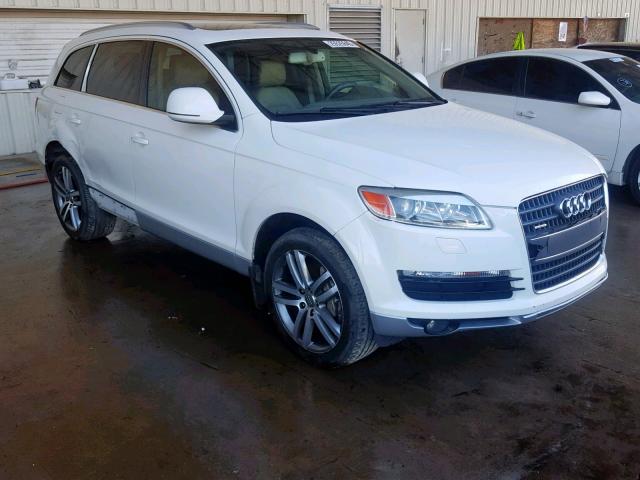 WA1BV74L07D075818 - 2007 AUDI Q7 4.2 QUA WHITE photo 1