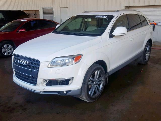 WA1BV74L07D075818 - 2007 AUDI Q7 4.2 QUA WHITE photo 2