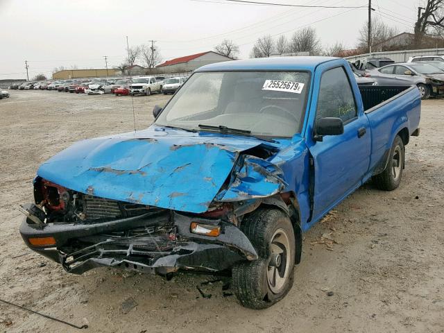 JT4RN81A0M5091276 - 1991 TOYOTA PICKUP 1/2 BLUE photo 2