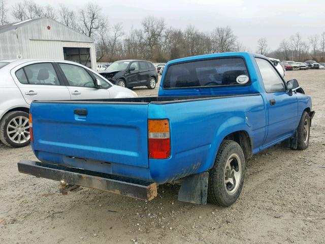 JT4RN81A0M5091276 - 1991 TOYOTA PICKUP 1/2 BLUE photo 4