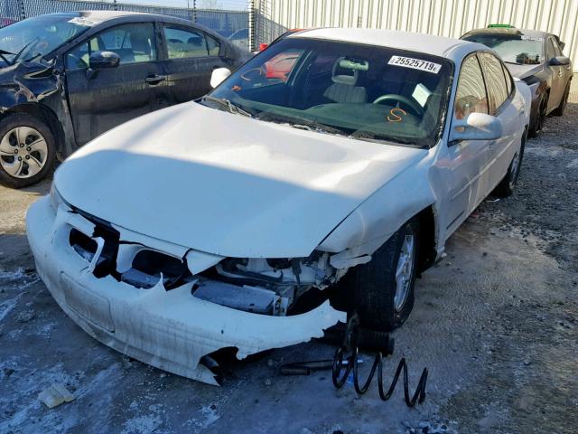 1G2WK52J42F260087 - 2002 PONTIAC GRAND PRIX WHITE photo 2
