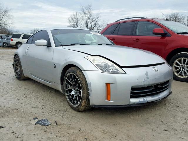 JN1BZ34E08M753220 - 2008 NISSAN 350Z COUPE SILVER photo 1