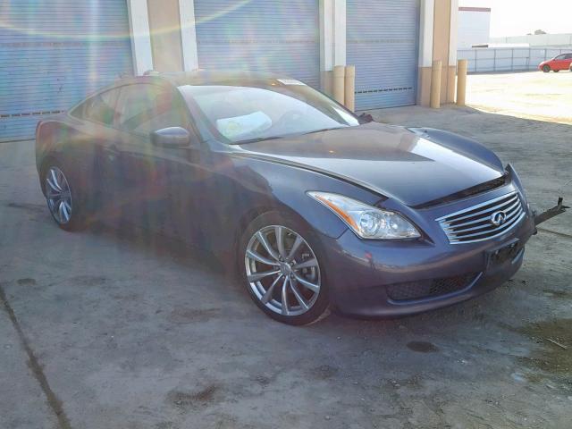 JNKCV64E88M107145 - 2008 INFINITI G37 BASE BLUE photo 1