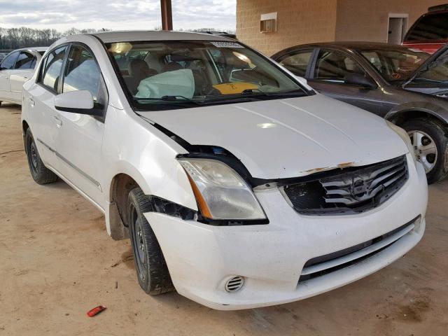 3N1AB6AP9BL662570 - 2011 NISSAN SENTRA 2.0 WHITE photo 1