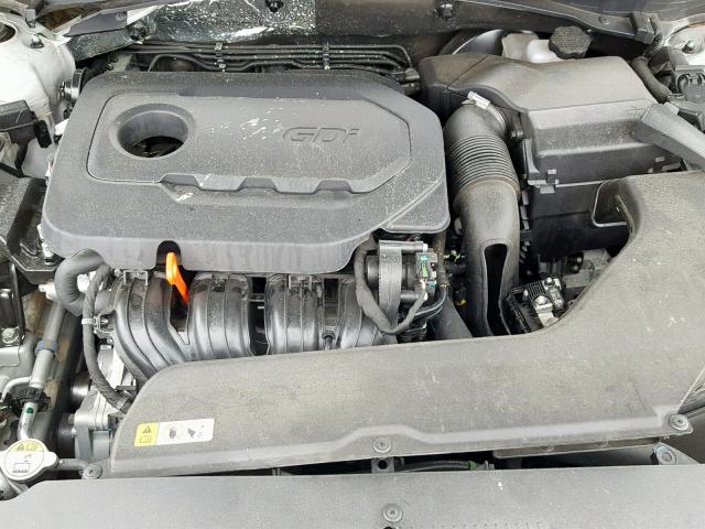 5NPE34AF0FH103356 - 2015 HYUNDAI SONATA SPO SILVER photo 7