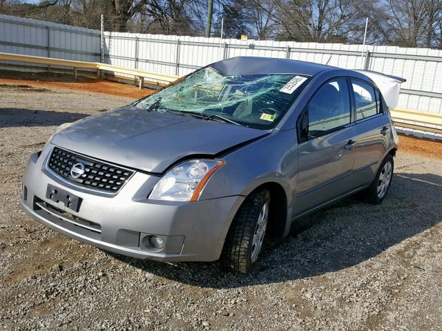 3N1AB61E58L620887 - 2008 NISSAN SENTRA 2.0 SILVER photo 2