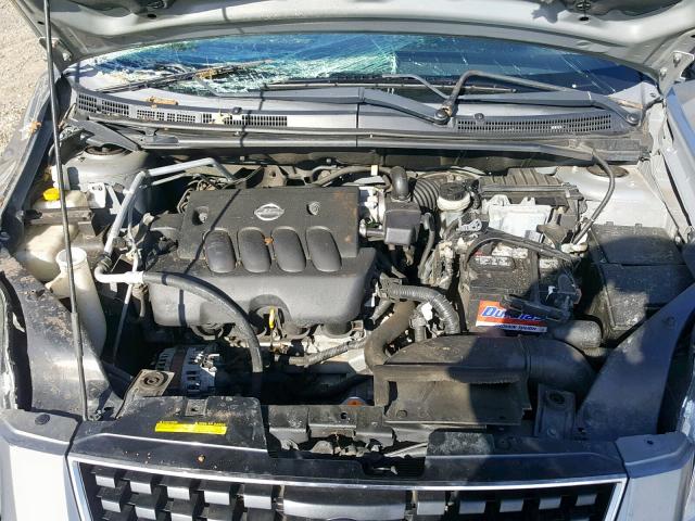 3N1AB61E58L620887 - 2008 NISSAN SENTRA 2.0 SILVER photo 7