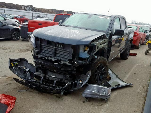 1GCGSCEA5H1196566 - 2017 CHEVROLET COLORADO L CHARCOAL photo 2