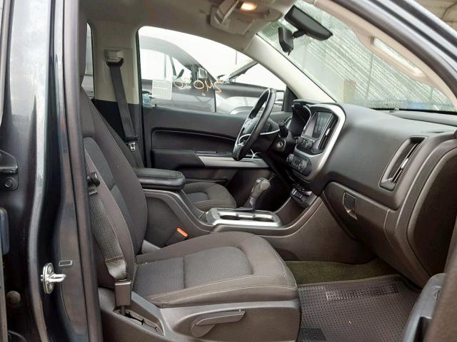 1GCGSCEA5H1196566 - 2017 CHEVROLET COLORADO L CHARCOAL photo 5
