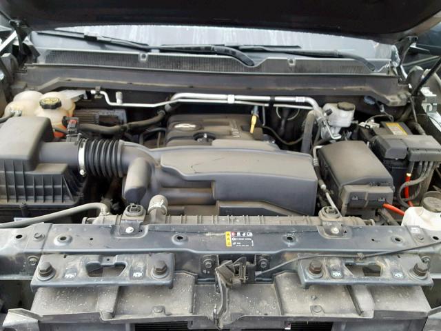 1GCGSCEA5H1196566 - 2017 CHEVROLET COLORADO L CHARCOAL photo 7