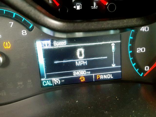 1GCGSCEA5H1196566 - 2017 CHEVROLET COLORADO L CHARCOAL photo 8