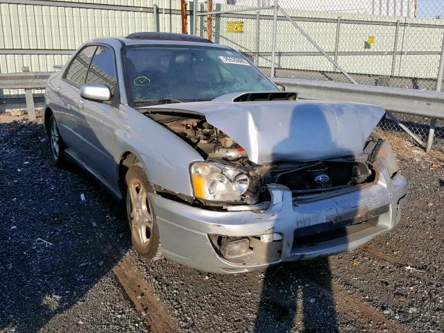 JF1GD29634G501120 - 2004 SUBARU IMPREZA WR SILVER photo 1