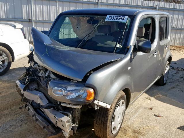 JN8AZ2KR0BT209861 - 2011 NISSAN CUBE BASE GRAY photo 2