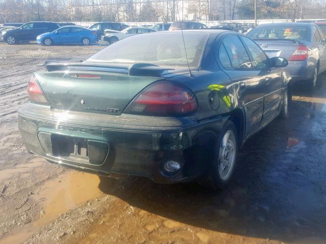 1G2NW52E33M610440 - 2003 PONTIAC GRAND AM G GREEN photo 4