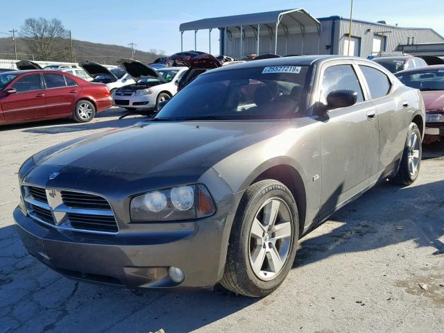 2B3KA33V39H617790 - 2009 DODGE CHARGER SX GRAY photo 2