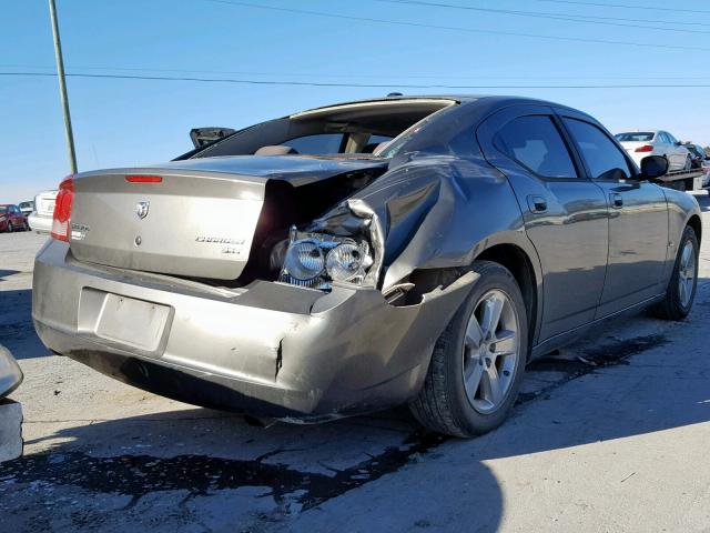 2B3KA33V39H617790 - 2009 DODGE CHARGER SX GRAY photo 4