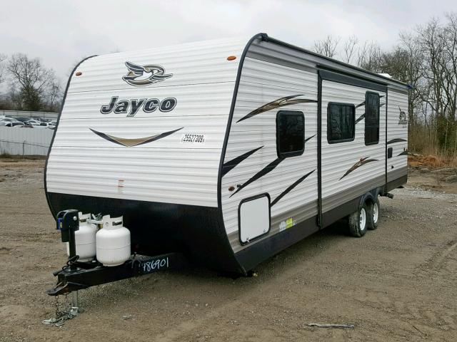 1UJBJ0BP4J17W0699 - 2018 JAYCO JAY FLIGHT  WHITE photo 2