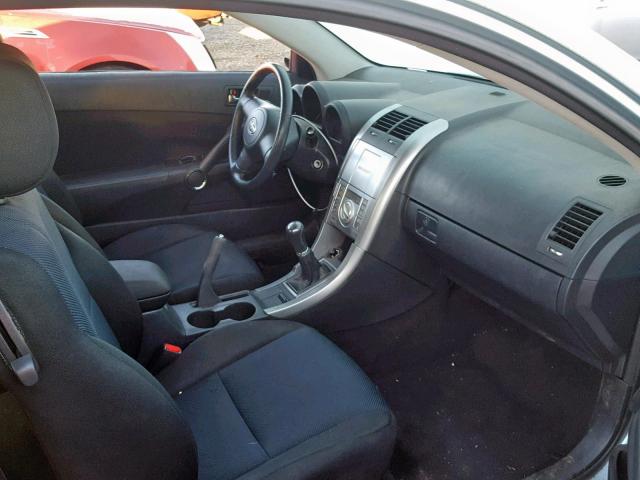 JTKDE177950046082 - 2005 TOYOTA SCION TC Gümüş foto 5