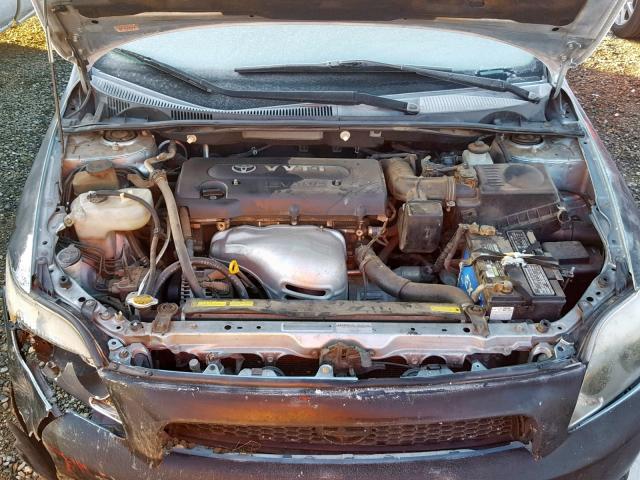 JTKDE177950046082 - 2005 TOYOTA SCION TC Gümüş foto 7