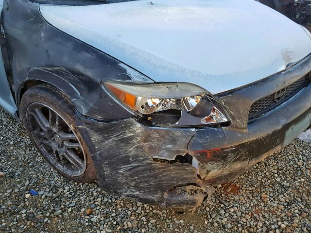 JTKDE177950046082 - 2005 TOYOTA SCION TC Gümüş foto 9