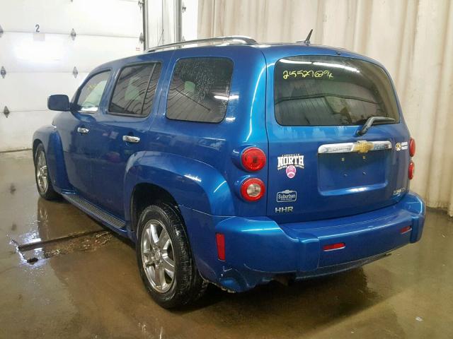 3GNCA23BX9S588795 - 2009 CHEVROLET HHR LT BLUE photo 3