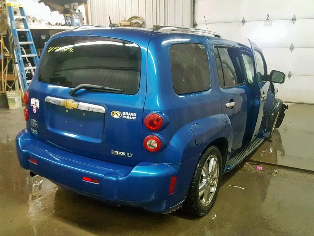 3GNCA23BX9S588795 - 2009 CHEVROLET HHR LT BLUE photo 4