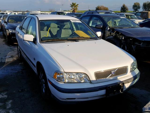 YV1VS2557YF460257 - 2000 VOLVO S40 WHITE photo 1