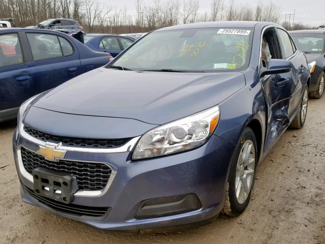 1G11C5SL1EF187505 - 2014 CHEVROLET MALIBU 1LT BLUE photo 2