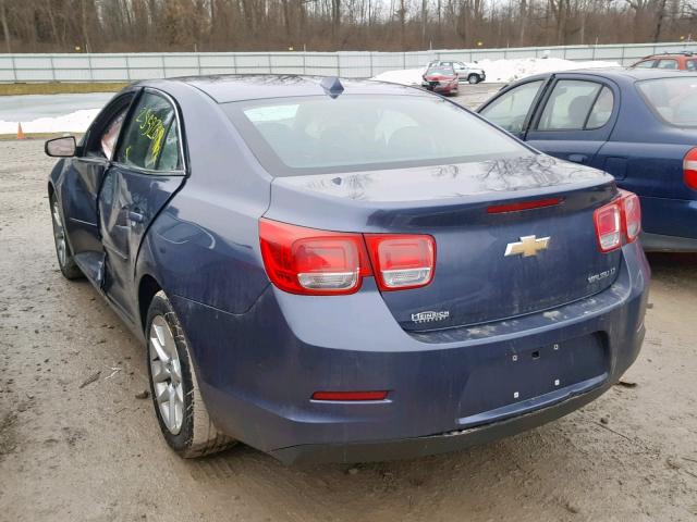 1G11C5SL1EF187505 - 2014 CHEVROLET MALIBU 1LT BLUE photo 3