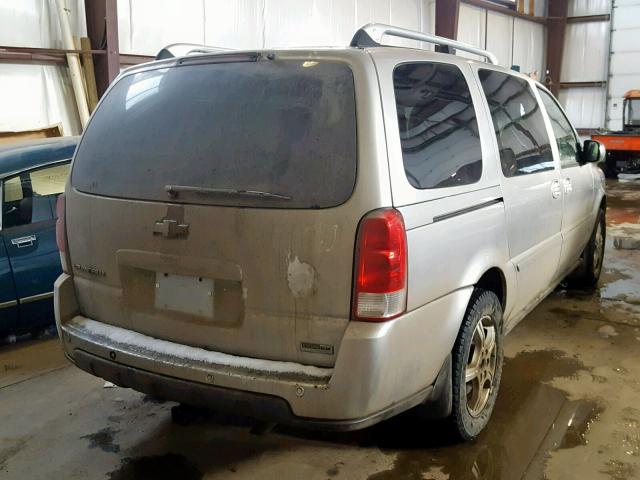 1GNDX33L96D205202 - 2006 CHEVROLET UPLANDER L Gümüş foto 4