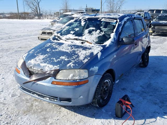 KL5TJ66677B780561 - 2007 SUZUKI SWIFT BLUE photo 2