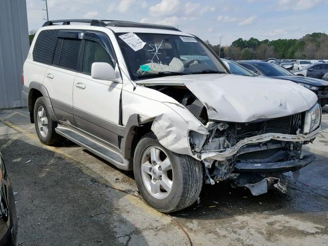 JTEHT05J042059860 - 2004 TOYOTA LAND CRUIS WHITE photo 1