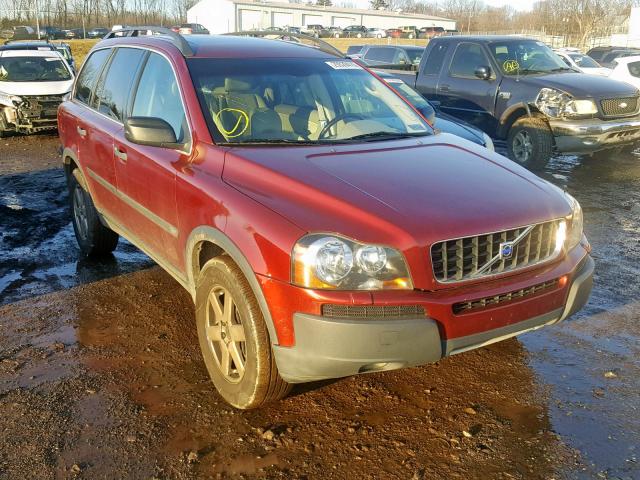 YV1CM59H541084561 - 2004 VOLVO XC90 RED photo 1