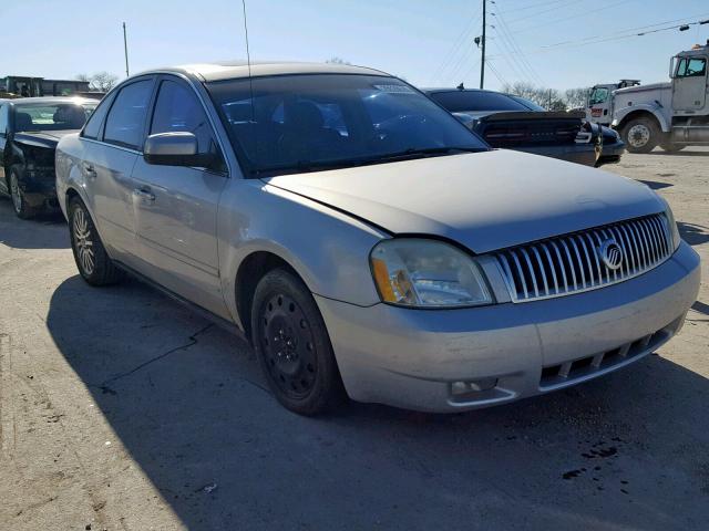 1MEHM42135G603364 - 2005 MERCURY MONTEGO PR SILVER photo 1