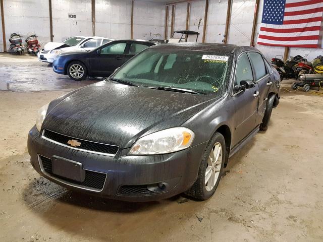 2G1WC5E34C1176455 - 2012 CHEVROLET IMPALA LTZ CHARCOAL photo 2