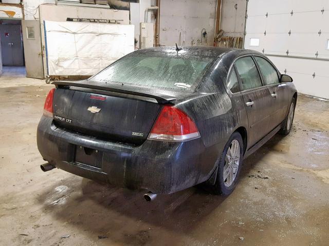 2G1WC5E34C1176455 - 2012 CHEVROLET IMPALA LTZ CHARCOAL photo 4