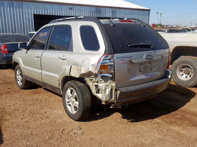 KNDJF723457136679 - 2005 KIA NEW SPORTA SILVER photo 3