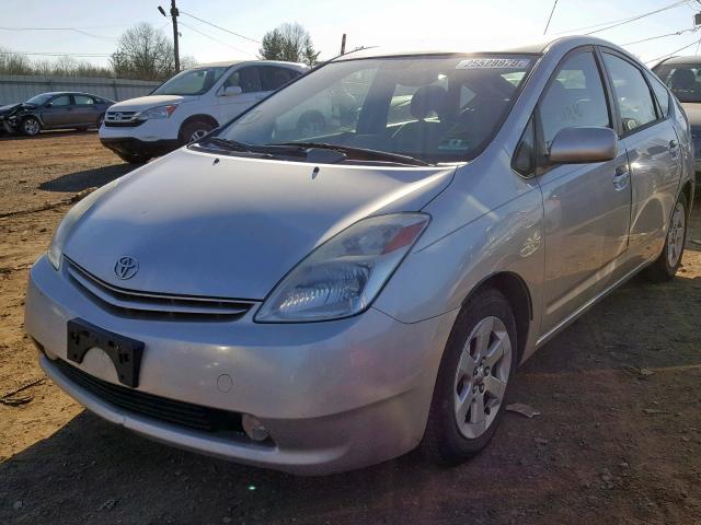 JTDKB20U653048139 - 2005 TOYOTA PRIUS SILVER photo 2