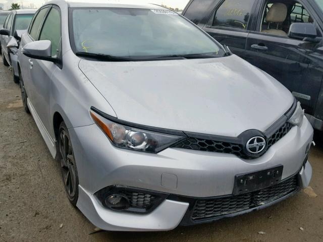 JTNKARJE6GJ510244 - 2016 TOYOTA SCION IM SILVER photo 1