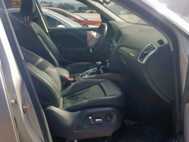 WA1WGAFP6DA053957 - 2013 AUDI Q5 PRESTIG SILVER photo 5