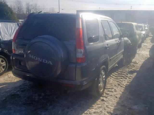 SHSRD78956U417964 - 2006 HONDA CR-V SE GRAY photo 4