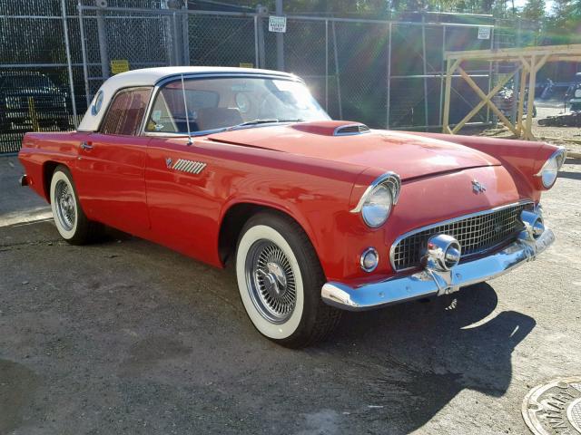 P5FH113460 - 1955 FORD T-BIRD RED photo 1