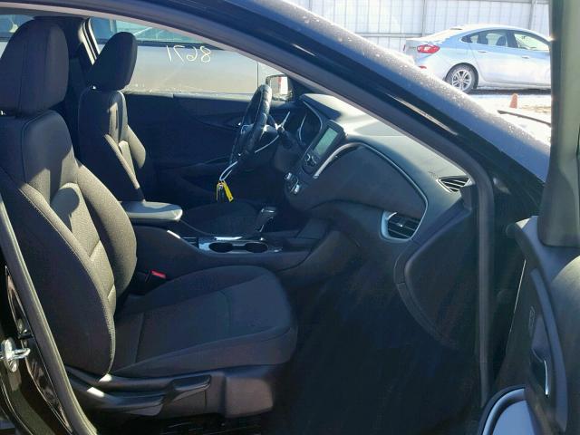 1G1ZB5ST8JF100683 - 2018 CHEVROLET MALIBU LS BLACK photo 5