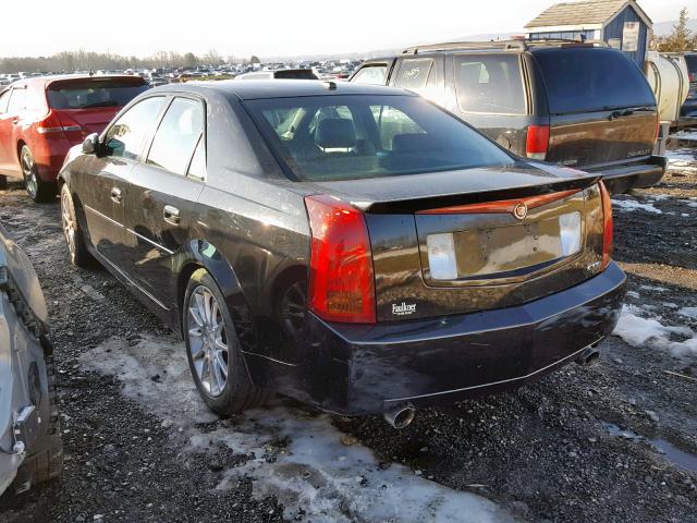 1G6DP577X70183921 - 2007 CADILLAC CTS HI FEA BLACK photo 3