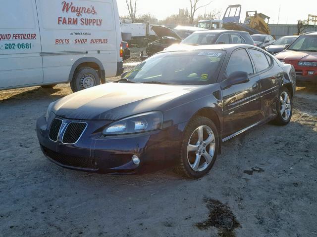 2G2WC58C971207406 - 2007 PONTIAC GRAND PRIX BLUE photo 2