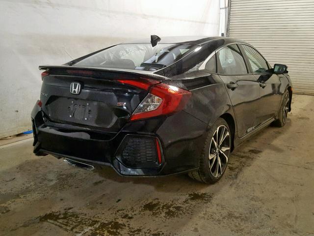 2HGFC1E55JH709744 - 2018 HONDA CIVIC SI BLACK photo 4