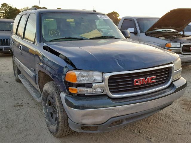 1GKEC13T45R261924 - 2005 GMC YUKON GREEN photo 1