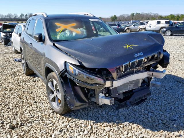 1C4PJLDB1KD170128 - 2019 JEEP CHEROKEE L GRAY photo 1