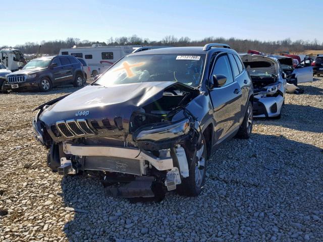 1C4PJLDB1KD170128 - 2019 JEEP CHEROKEE L GRAY photo 2